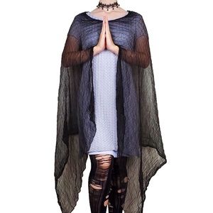 Lilac Pastel Light Purple Fairy Dress Crochet XS